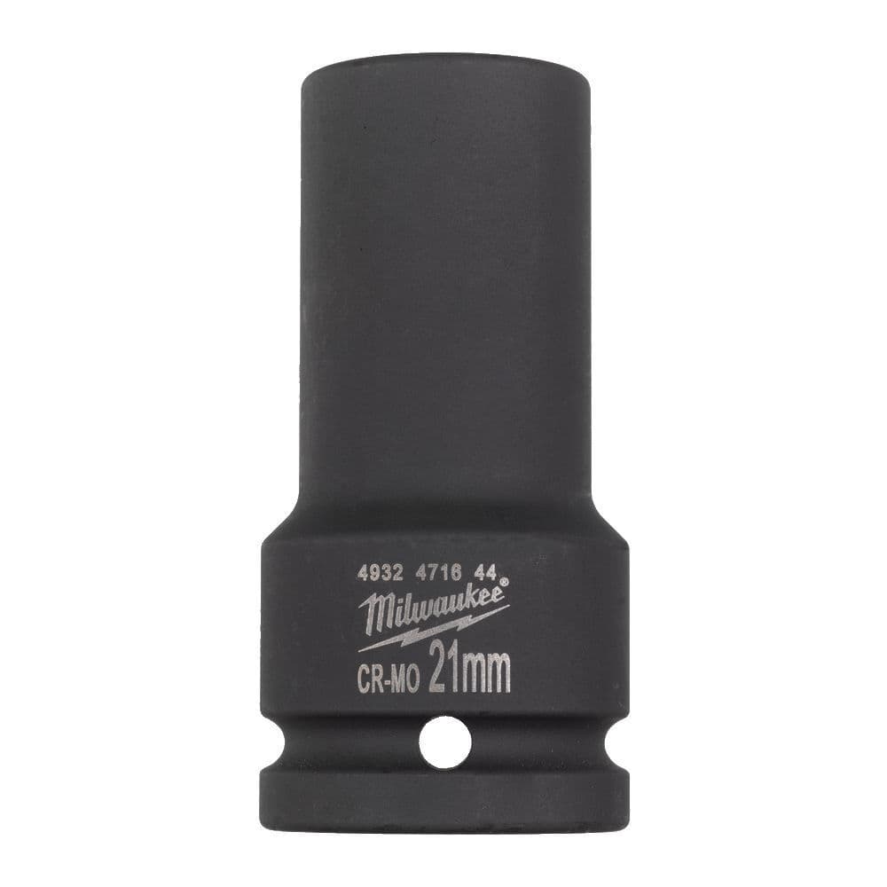 Milwaukee Priemyselné hlavice Shockwave 3/4" HEX 21mm predĺžené