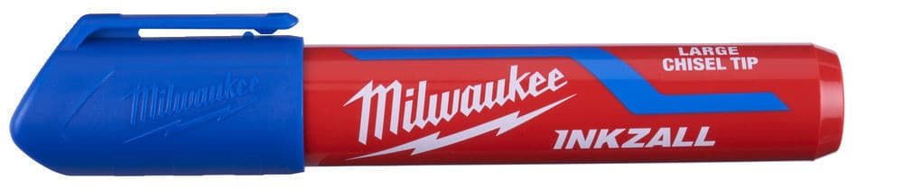 Milwaukee INKZALL Marker L Blue Flat Tip