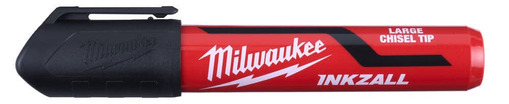 Milwaukee INKZALL Marker L Black Flat Tip