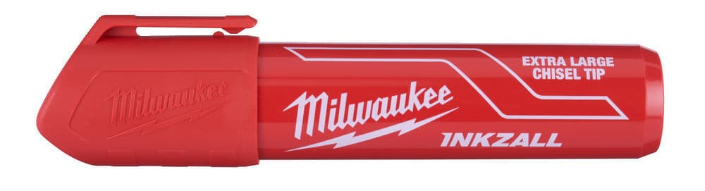 Milwaukee INKZALL Marker XL Red Flat Tip