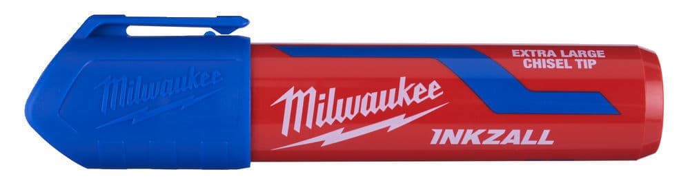 Milwaukee INKZALL Marker XL Blue Flat Tip