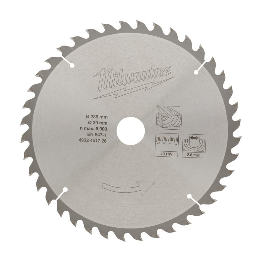 Saw blade 235/30/40z