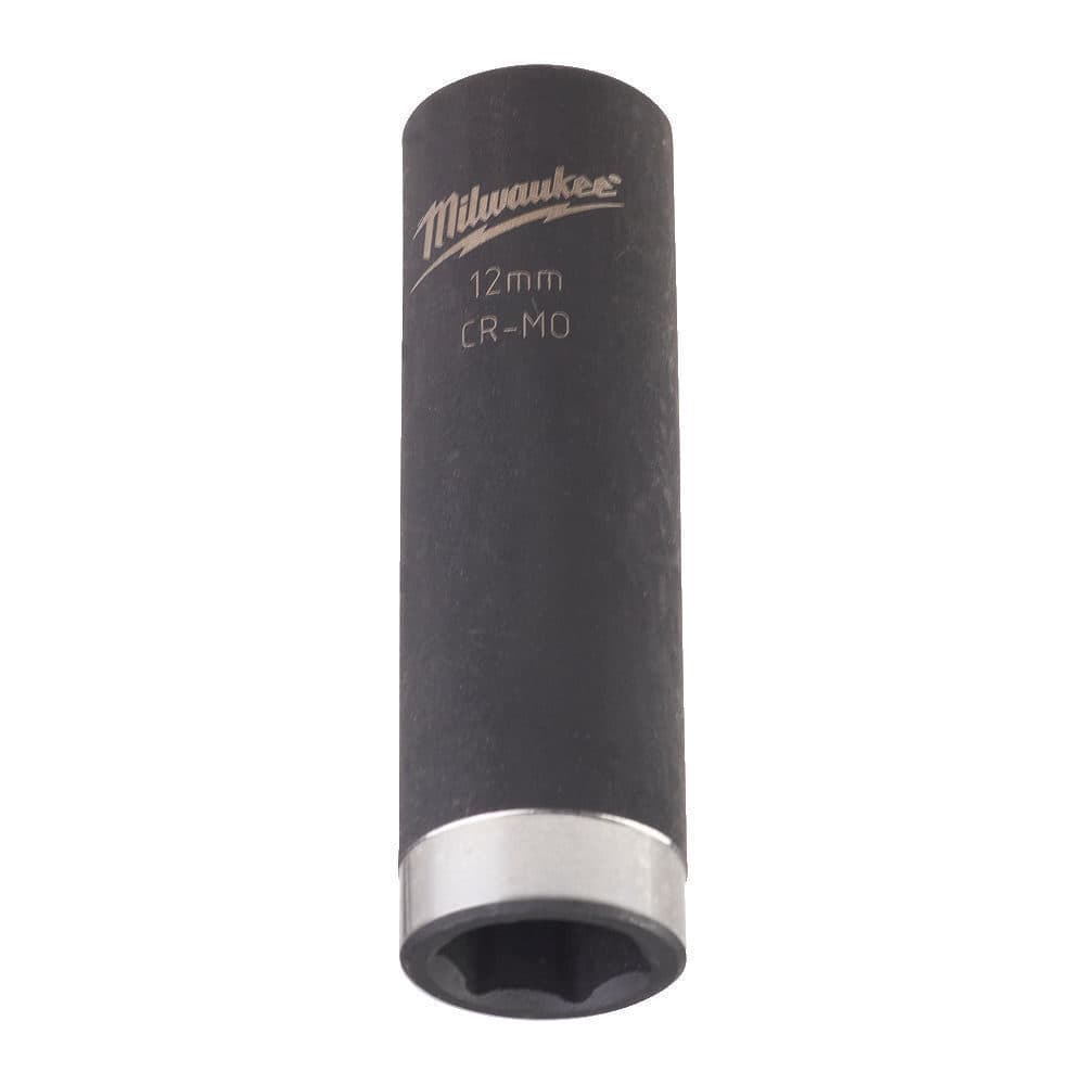 Milwaukee 3/8 Nástrčný kľúč Shockwave, Hex 12 - dlhý