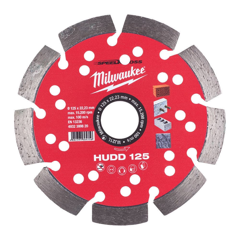Milwaukee Diamantový kotúč HUDD 125 mm