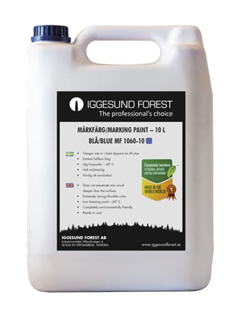 Značkovacia farba modrá 10l
