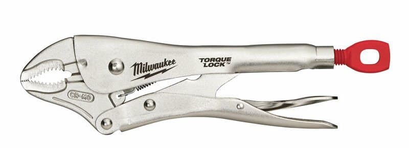 Milwaukee 10" Self-locking Torque Curved Jaw Pliers