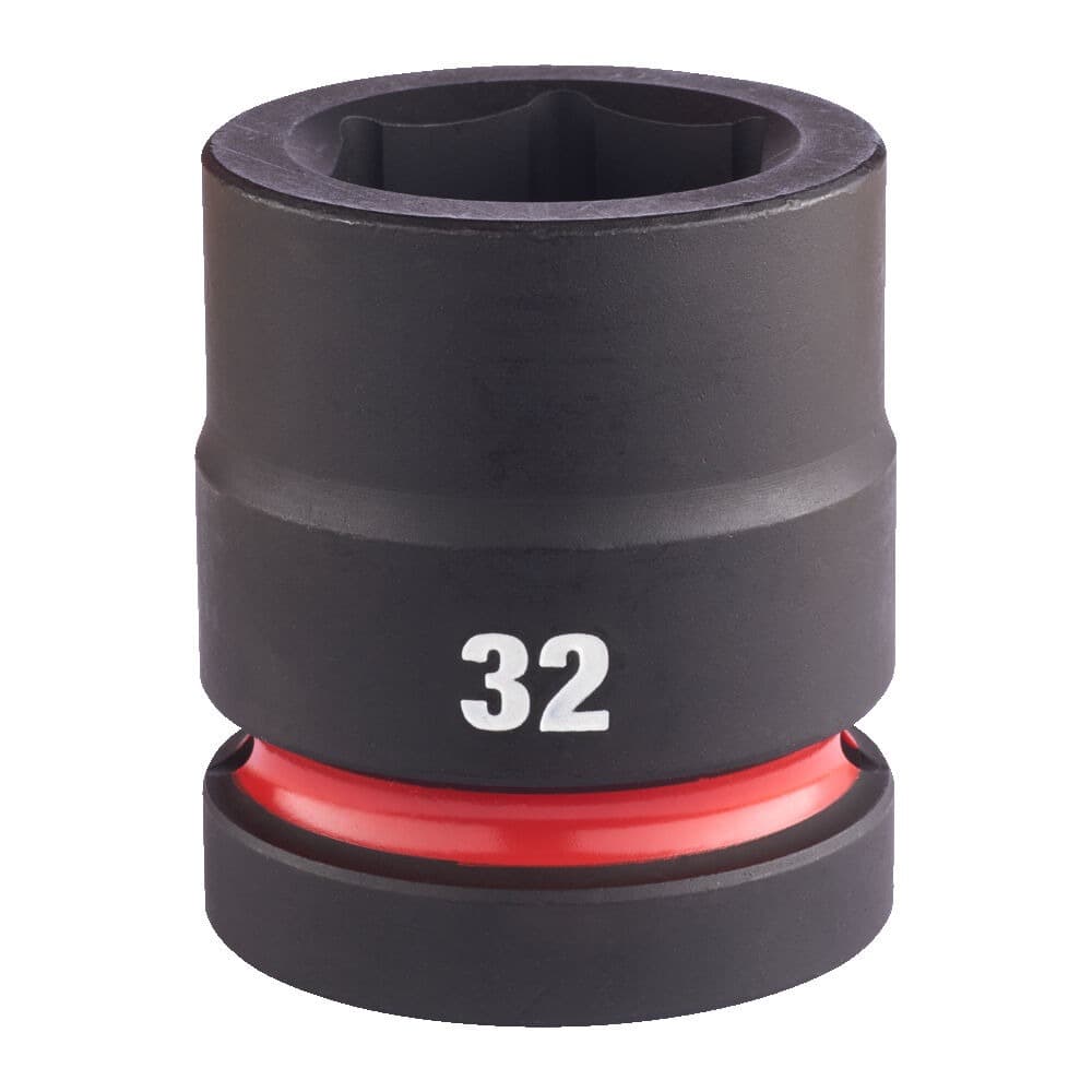 Milwaukee Priemyselné hlavice Shockwave 1" STD HEX 32mm krátka