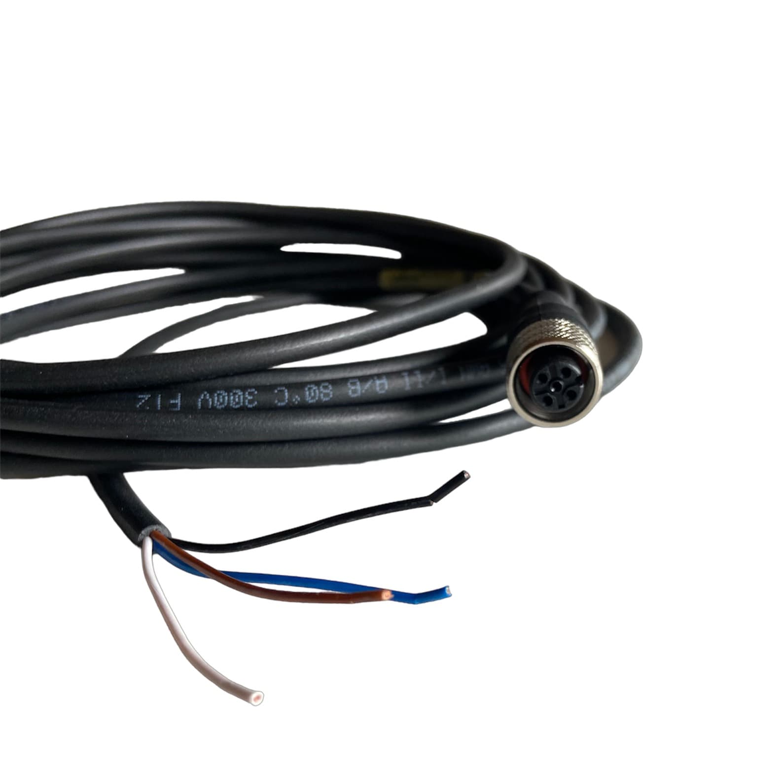 M12-4pin konektor pre senzory s káblom 3m F062308