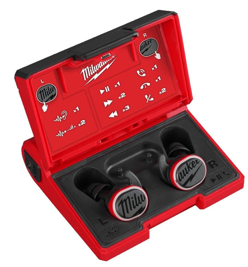 Milwaukee L4RLEPB-301 Active Bluetooth Headphones / Earmuffs