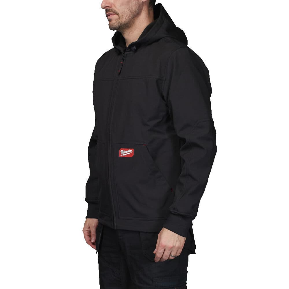 Milwaukee FREEFLEX™ SJ BL veľ.XXL Softshellová bunda s kapucňou čierna