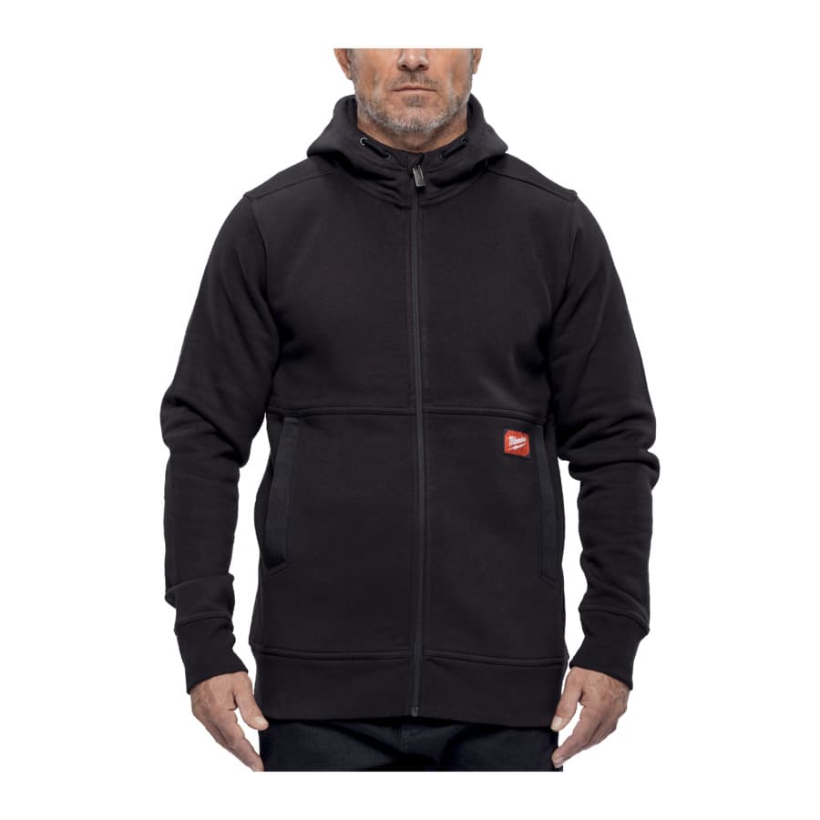 Milwaukee WHZ BL GRIDIRON™ mikina s kapucňou na zips čierna veľ.M