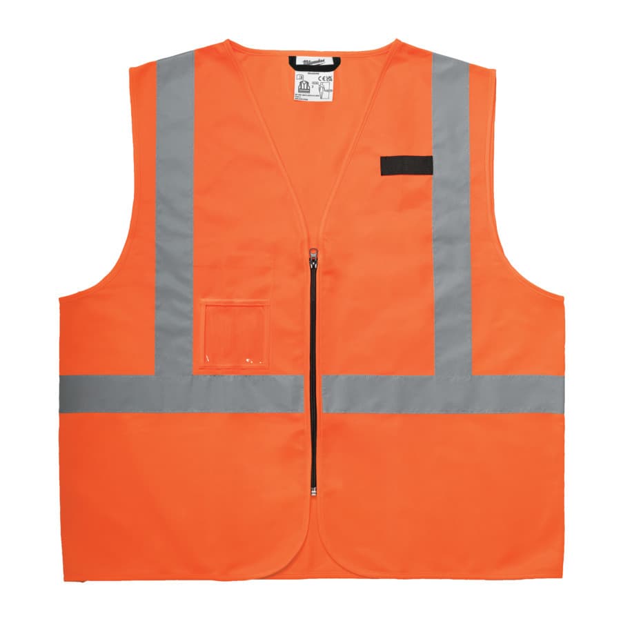 Milwaukee Base Reflective Vest Orange L/XL