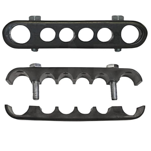 Schlauchverbindung 4xØ24mm + 2xØ32mm